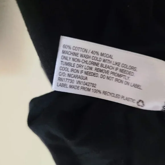 A New Day Women's Long Sleeve Boat Neck T-Shirt - Size XL, Black - Picture 2 of 5